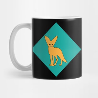 fennec tshirt design Mug
